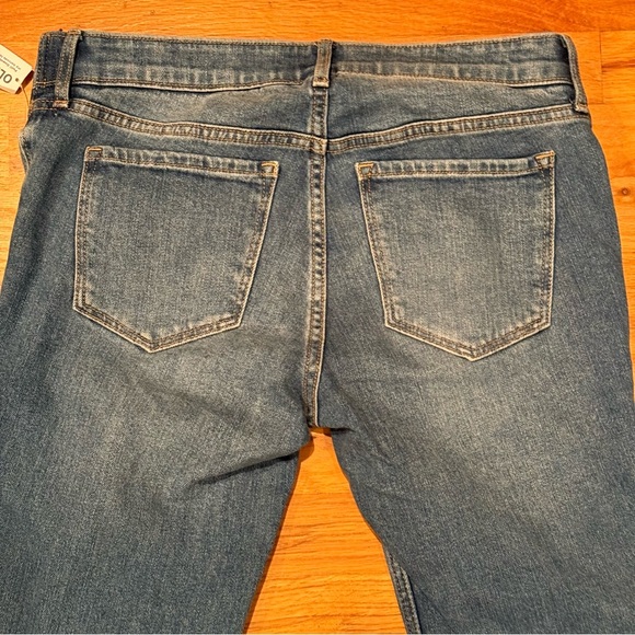 NWT Old Navy Stretch Front Low Panel Maternity Flare Denim Jeans 6 NEW - Picture 9 of 9